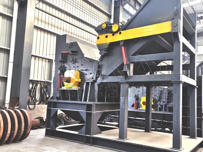 易拉罐壓塊破碎機(jī)