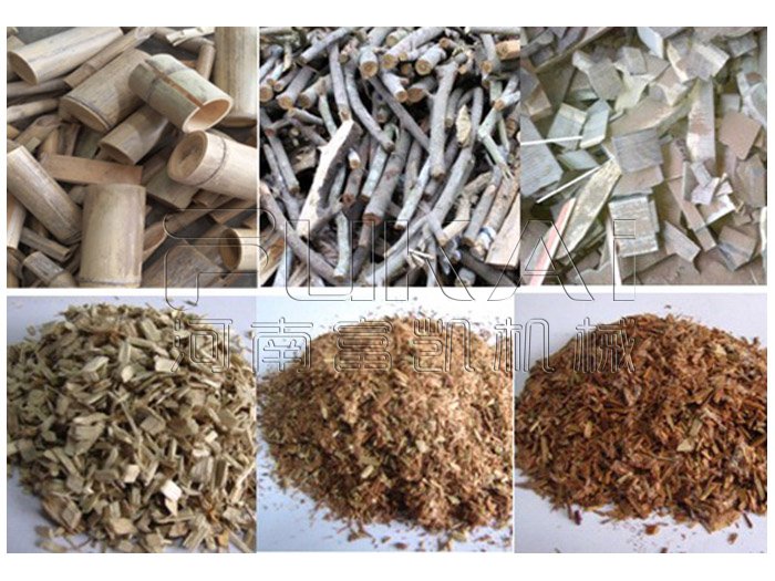 木屑機(jī)適用物料