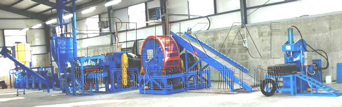 輪胎粉碎生產(chǎn)線